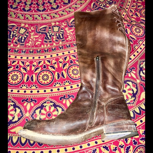 Bed Stu Manchester Leather Boots by Bed Stu - Picture 3 of 4